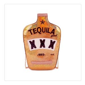 Tequila bottle inspired purse.